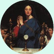 Jean-Auguste Dominique Ingres The Virgin with the Host Spain oil painting artist